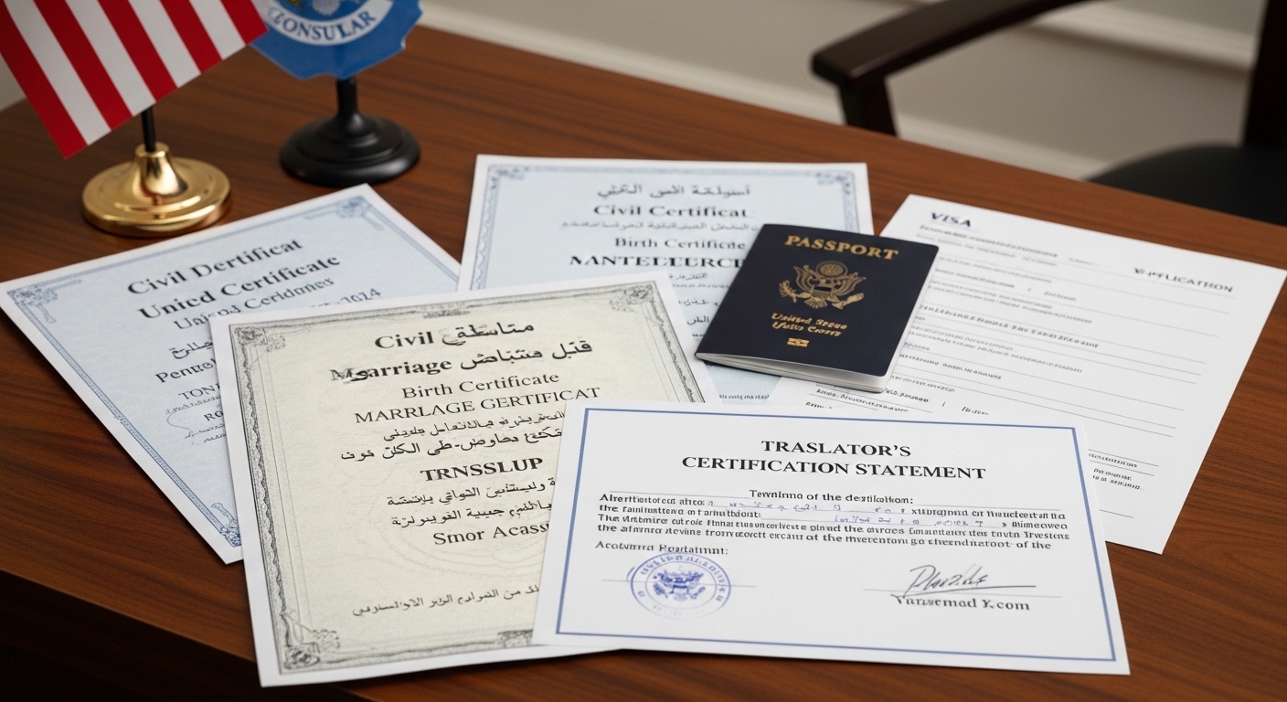 الترجمة المعتمدة للسفارة الأمريكية في عمّان